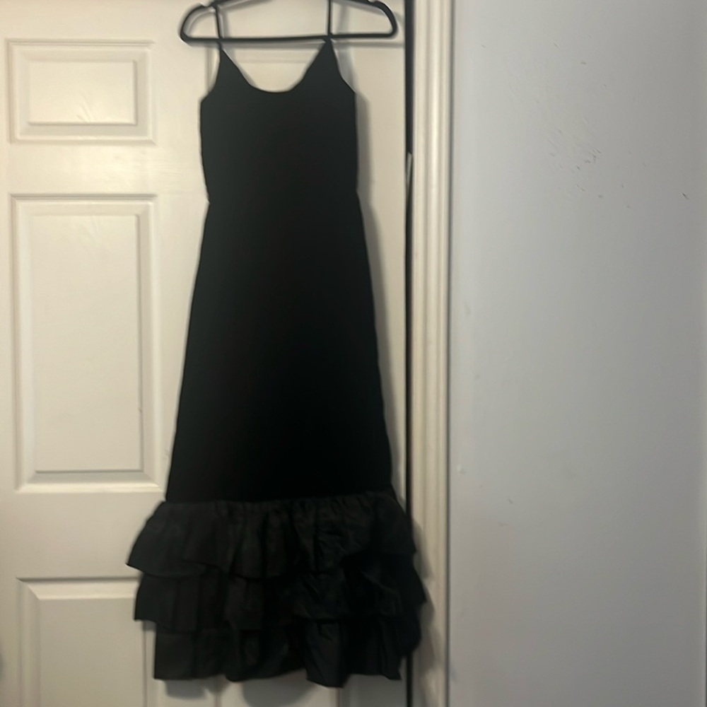 Vintage velvet/taffeta dress